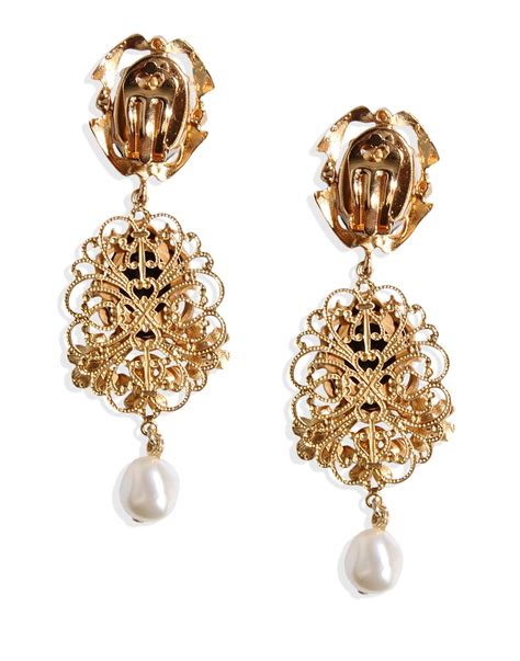 dolce gabbana earrings|dolce gabbana earrings for women.